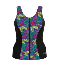 Princess Seam Zippered Top Swim Separates - Clearance
