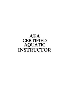 AEA Certified Aquatic Instructor - White