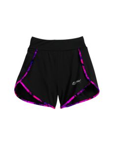 Flirty Shorts w/ Built-In Matching Brief - Black w/ Harmony
