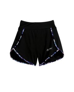 Flirty Shorts w/ Built-In Matching Brief - Black w/ Skylar 