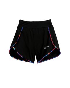 Flirty Shorts w/ Built-In Matching Brief - Black w/ Dakota