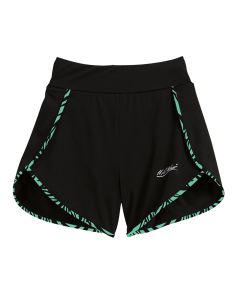 Flirty Shorts w/ Built-In Matching Brief - Black w/ Zazzy