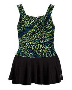 Support Tank with Skirt - Black w/ Simba